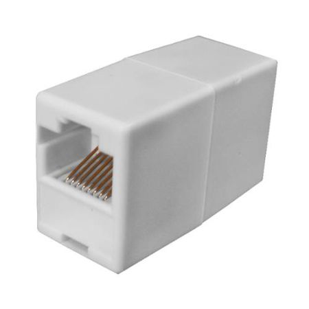 Компьютерный проходник RJ-45 (8P-8C) cat 5e, (гнездо-гнездо)