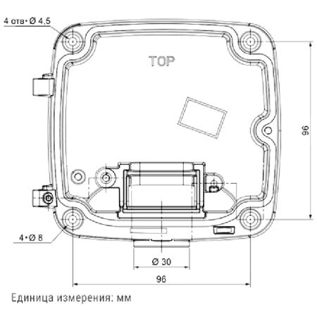 Монтажная коробка Beward HB-134-R8