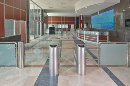 Турникет-трипод тумбовый Came Twister 702 с картоприемником (с планками Антипаника) (PST702RN-02K1)