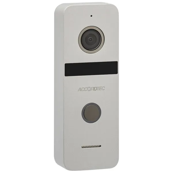 IP вызывная панель AccordTec AT-VD 312N SL серебро, с видеокамерой