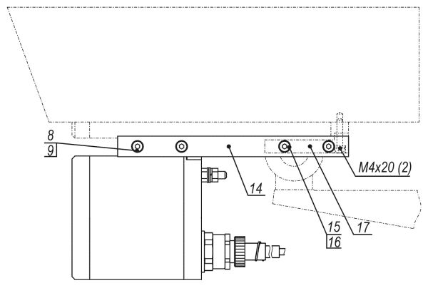 Прожектор инфракрасный периметровый Тахион ПИП-25/45 ВБ исп.88, взрывозащищенный