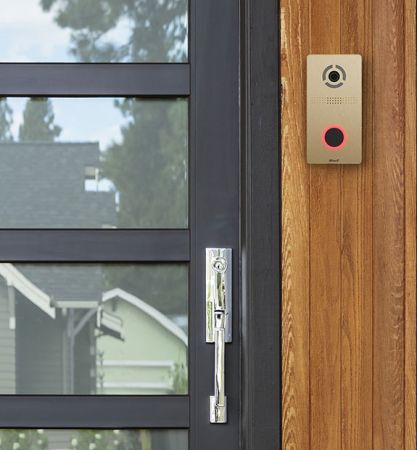 Вызывная панель бесконтактная Bas-IP AV-05SD Gold