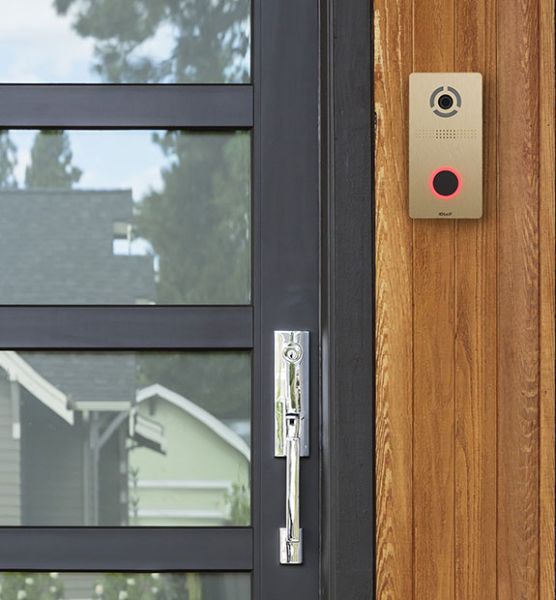 Вызывная панель бесконтактная Bas-IP AV-05SD Gold