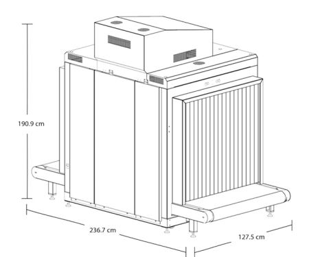 Рентгенотелевизионный интроскоп Astrophysics XIS-100XD