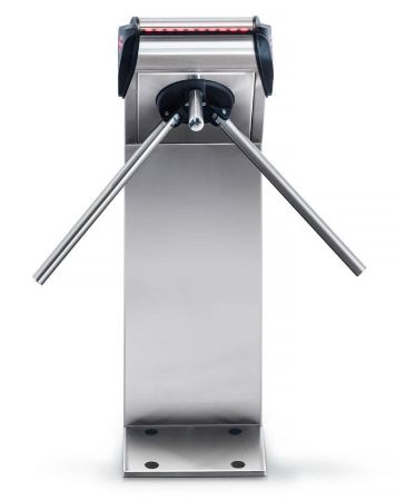 Электронная проходная PERCo-KT08.3A из нержавеющей стали, с автоматическими планками Антипаника