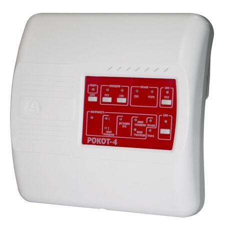 Прибор Рокот-4 управления системой речевого пожарного оповещения