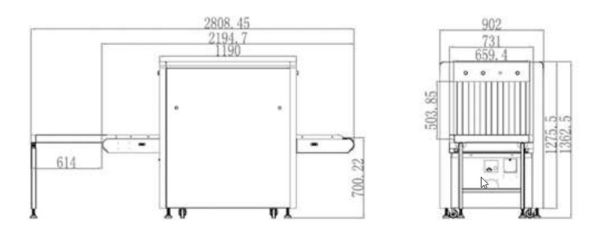 Рентгено-телевизионный интроскоп HikVision NP-SC6550