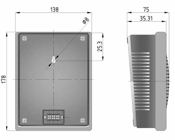 Оповещатель пожарный АС-3-30/100 (НП) речевой