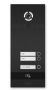 Вызывная панель на 2 абонента Bas-IP BI-02FB Black с идентификацией по смартфону и распознаванием лиц