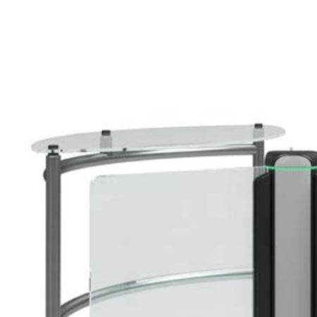 Стеклянный столик Magnetic GBET103 для ограждений роторных турникетов mTwing