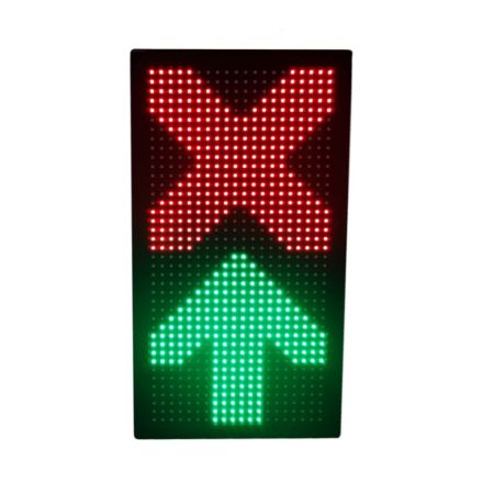 Светодиодный двухсекционный светофор Инфопаркинг ИС-Р3/2Q6/24 MATRIX 200мм (Р3/24 MATRIX)