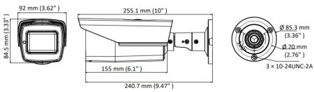 Уличная HD-TVI видеокамера 2Мп HikVision DS-2CE19D3T-IT3ZF (2.7-13.5 мм)