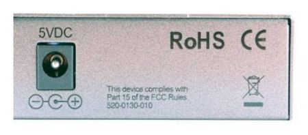 Оптический медиаконвертер Ethernet Osnovo OMC-100-11S5b до 20 км