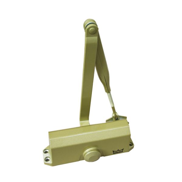 Доводчик дверной dormakaba TS77 EN3 c рычагом ФОП, серебро