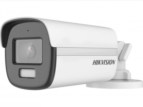 Уличная HD-TVI видеокамера 2Мп HikVision ColorVu DS-2CE12DF3T-FS (3.6 мм) с микрофоном (AoC)