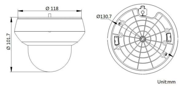 Скоростная уличная PTZ IP-камера 4Мп HiWatch DS-I405M(B)