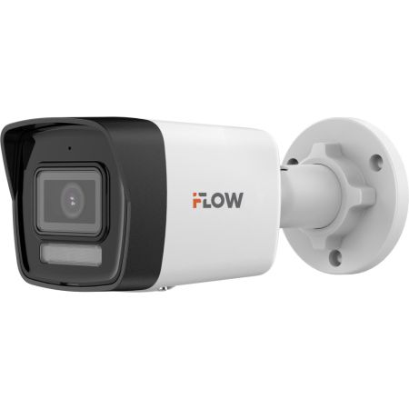 IP-камера 2Мп iFlow F-IC-1122CM(2.8mm) уличная, с микрофоном и двойной подсветкой до 30 м