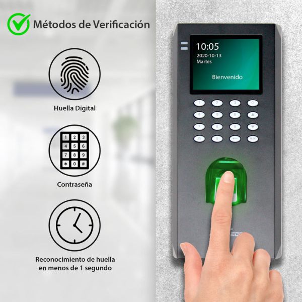 Биометрический терминал учёта рабочего времени LF20 [EM] со сканером отпечатков пальцев