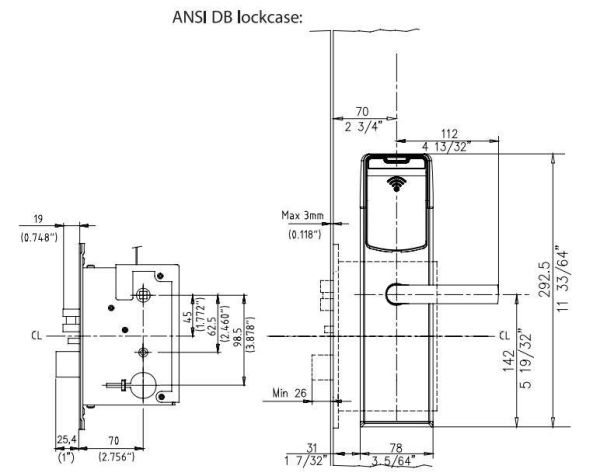 Электронный замок VingCard Alfa RFID