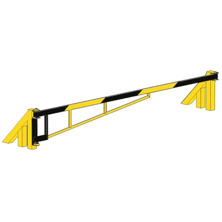 Противотаранный шлагбаум ПШГ-СБ (Л) 5000 горизонтальный, электромеханический, 3,5 тонны