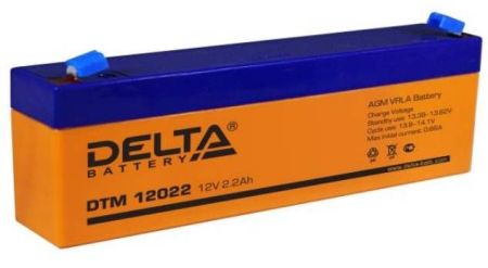 Аккумулятор DTM 12022 (12В 2,2 Ач) Аккумулятор DTM 12022 (12В 2,2 Ач)