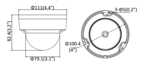 Антивандальная IP-камера 4Мп HikVision DS-2CD2143G0-IS (4 мм), черная