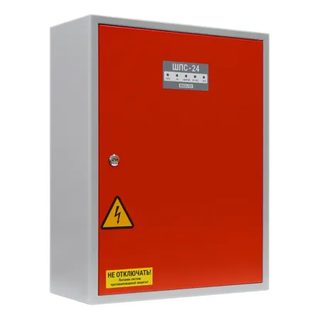 Шкаф ШПС-24 исп.10 красный, для монтажа средств пожарной автоматики