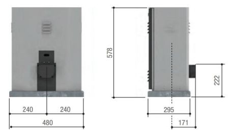 Привод 380В самоблокирующийся Came BY-3500T Привод 380В самоблокирующийся Came BY-3500T