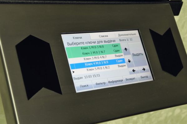 Электронная ключница KeyGuard на 100 ключей, модульная