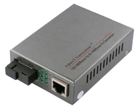 Оптический медиаконвертер Ethernet Osnovo OMC-100-11S5a до 20 км