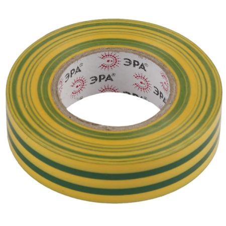 ПВХ-изолента ЭРА 19ммх20м, желто-зеленая (C0036545)