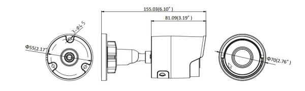 Уличная IP-камера Hikvision DS-2CD2023G0-I (8 мм) (Black) с ИК-подсветкой до 30м Уличная IP-камера Hikvision DS-2CD2023G0-I (8 мм) (Black) с ИК-подсветкой до 30м