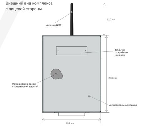Программно-аппаратный комплекс Entercam Умный шлагбаум с выносными камерами