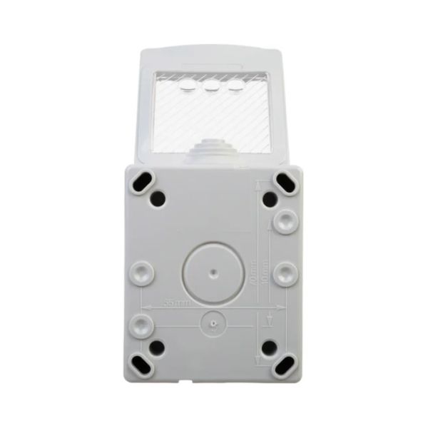 Коробка монтажная DKC 4403932 Avanti, IP55, настенная, 2 модуля