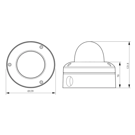 IP-видеокамера 4Мп Rubezh RV-3NCD4065-I3 (3.6-10)