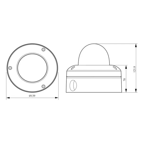 IP-видеокамера 4Мп Rubezh RV-3NCD4065-I3 (3.6-10)