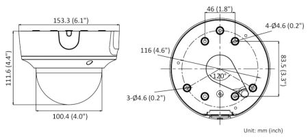 Антивандальная IP-камера 2Мп HiWatch IPC-D622-G2/ZS (2.8-12 мм) с моторизированным объективом