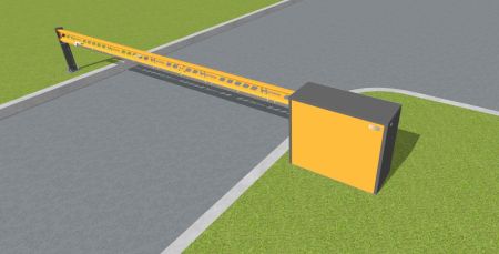 Тумба откатного механического шлагбаума Hurde Block-A10 (11-10)