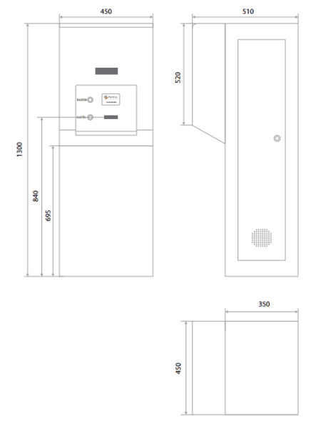 Въездная стойка ParkCity PC-001-ENT