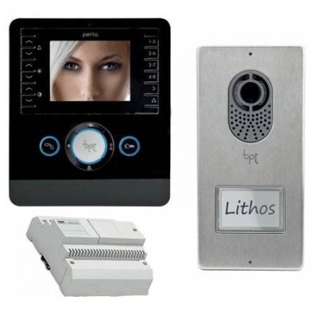 Комплект видеодомофона PERLA LVKITPEV14 (черный лак) Комплект видеодомофона PERLA LVKITPEV14 (черный лак)