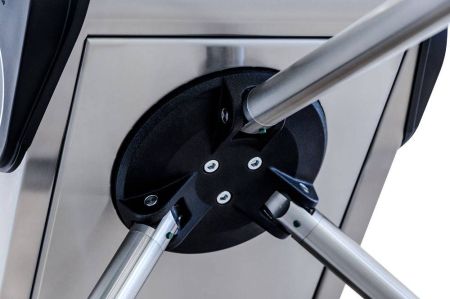 Электронная проходная PERCo-KT08.3A из нержавеющей стали, с автоматическими планками Антипаника