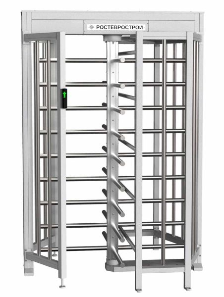 Турникет полноростовой уличный Ростов-Дон ПР1/4М2-У из окрашенной стали