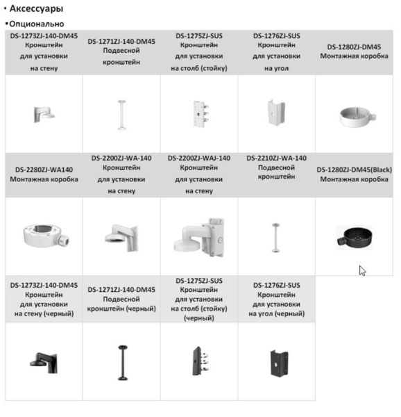 Антивандальная IP-видеокамера 4Мп HikVision DS-2CD2747G2HT-LIZS (2.8-12 мм) с AcuSense и интеллектуальной подсветкой до 40м