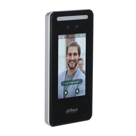 Биометрический терминал доступа AI Dahua DHI-ASI6213J-MW с распознаванием лиц и Mifare карт