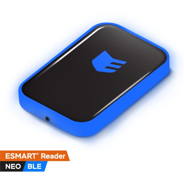 Считыватель бесконтактных карт ESMART® Reader BLE серии NEO (ER1602), панель Bubble, белый