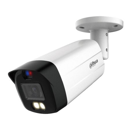 Уличная HD-CVI видеокамера Full-color 5Мп Dahua DH-HAC-ME1509THP-A-PV-0360B-S2 с сиреной и стробоскопом