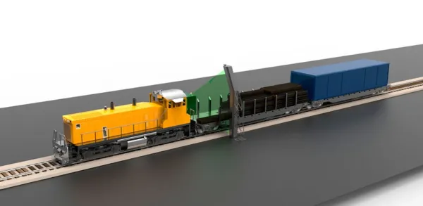 Система досмотра железнодорожного транспорта Adani TRAINSCAN