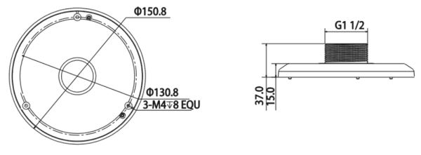 Адаптер крепления Dahua DH-PFA100