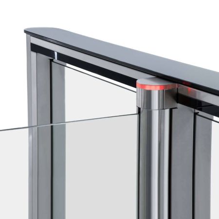 Турникет PERCo-ST-01 "Скоростной проход" с распашными створками PERCo-ATG-425 (ширина створки 425 мм)