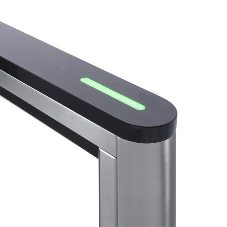 Турникет распашной двухпроходной PERCo ST-11M «Скоростной проход» со считывателями, крышками из искусственного камня и створками 300 мм